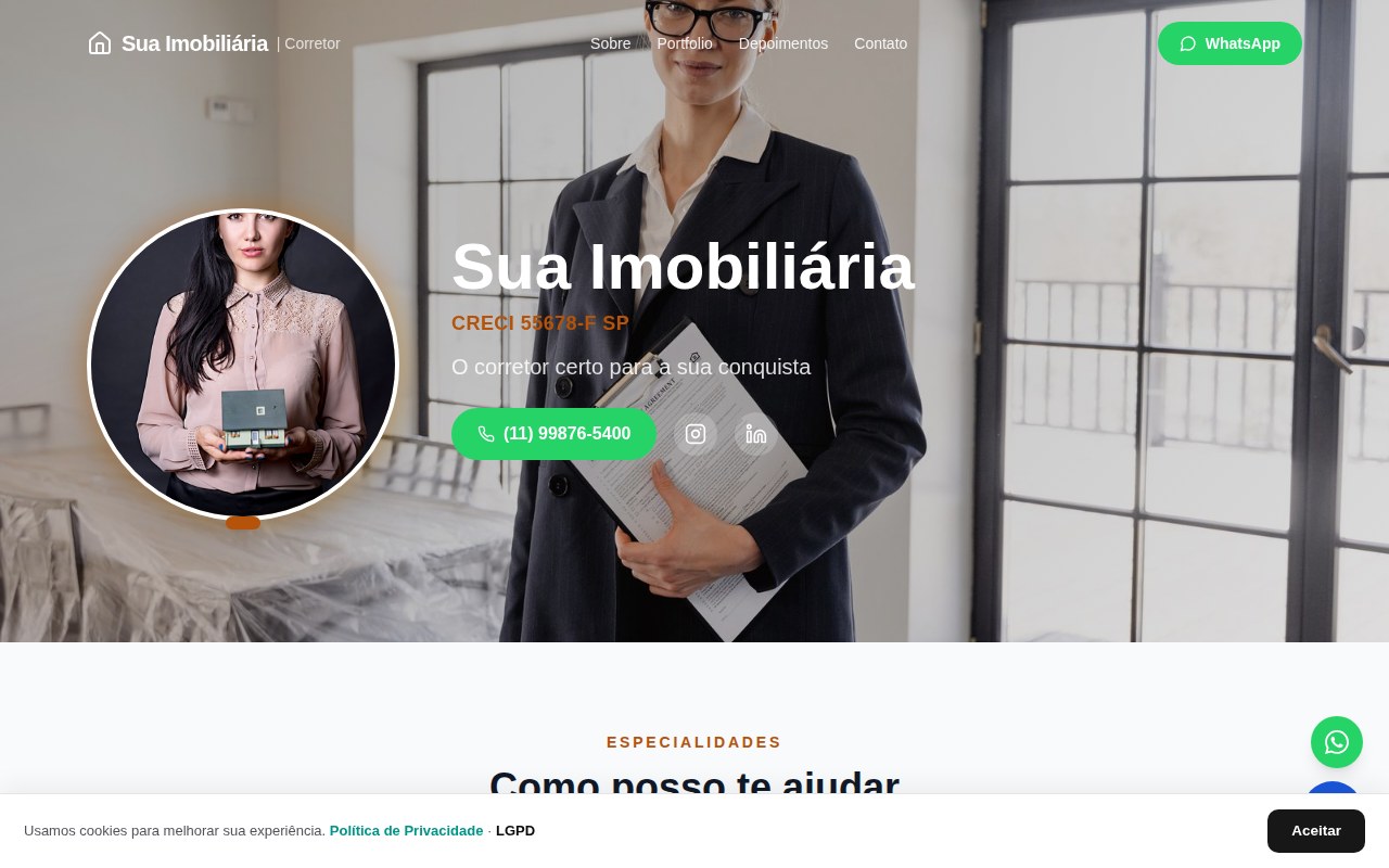 Modelo Corretor Pro